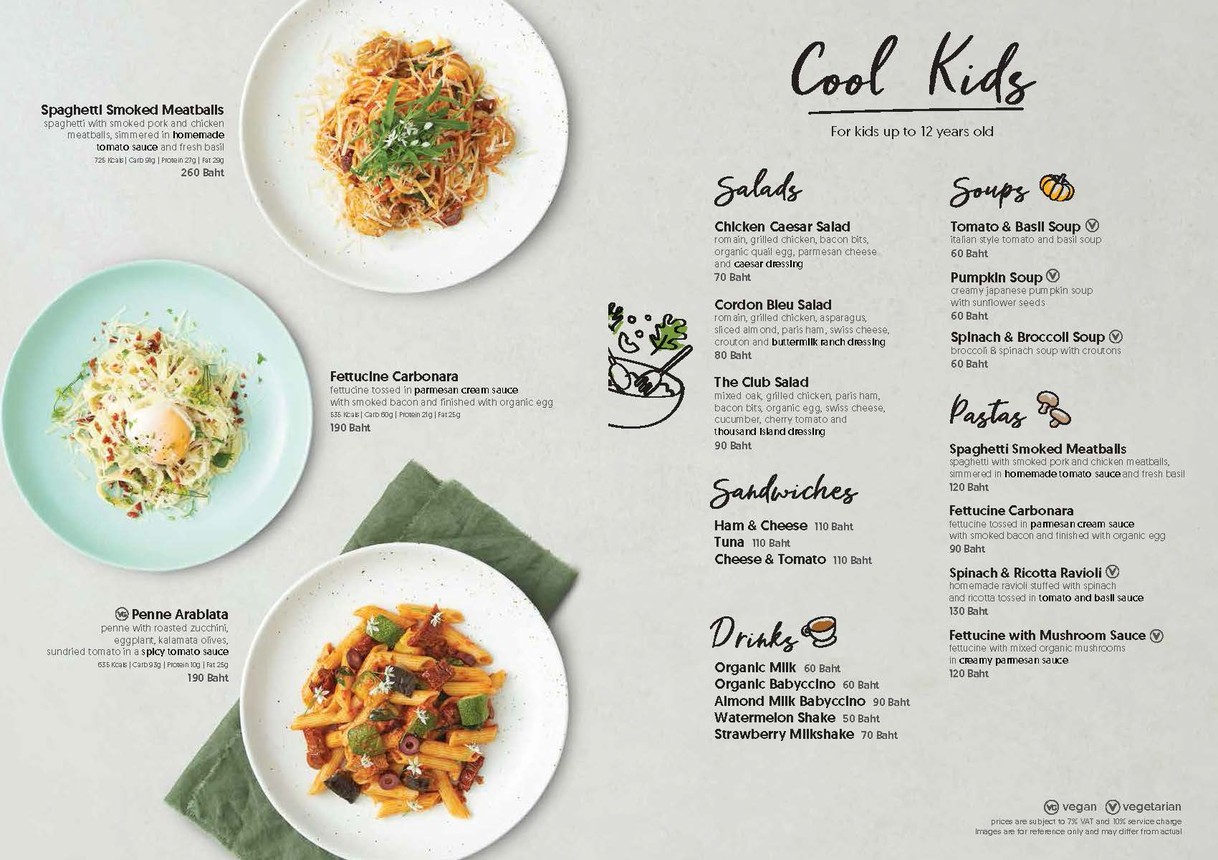 getfresh at Q-House Lumpini menu 3