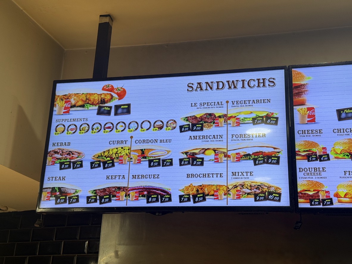 Doner king menu 1