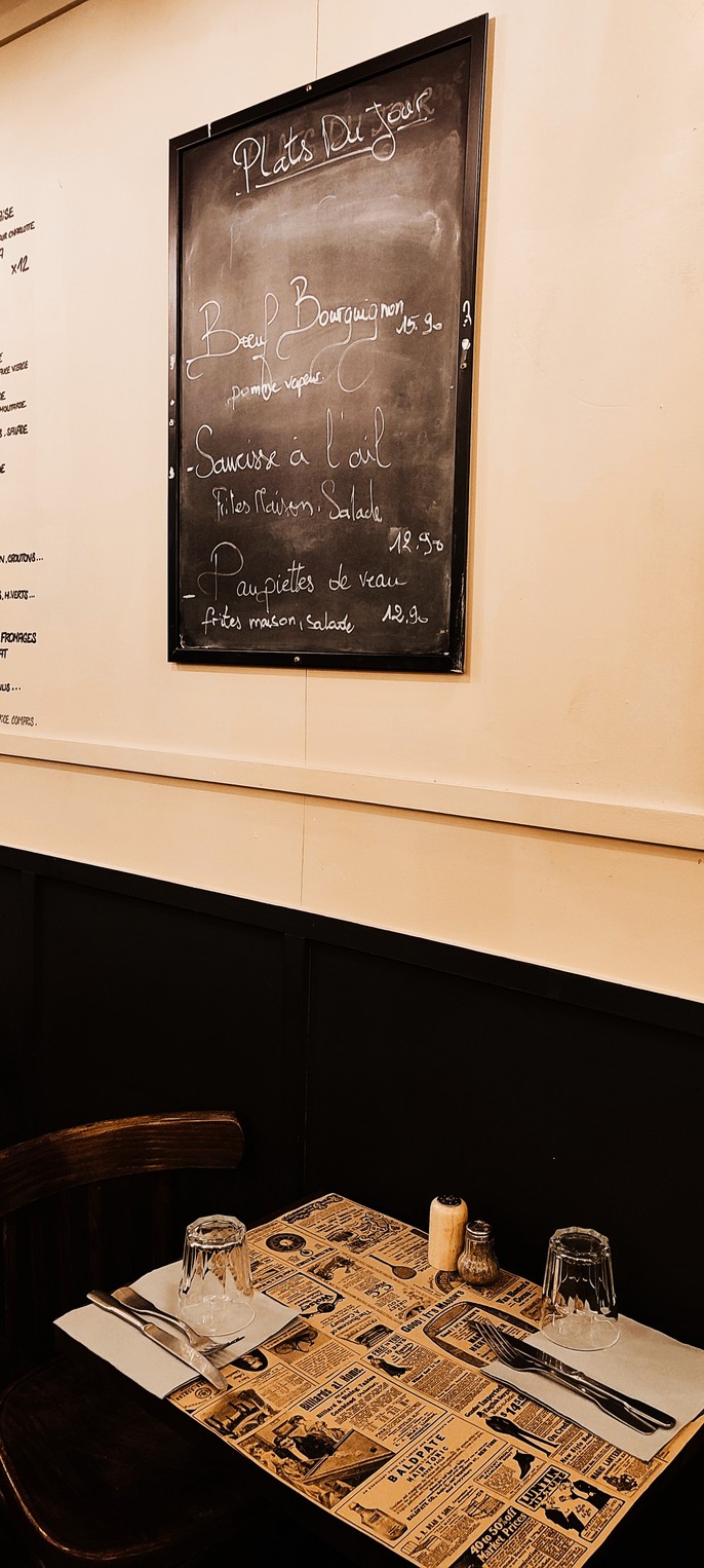 Le Petit Hameau menu 2