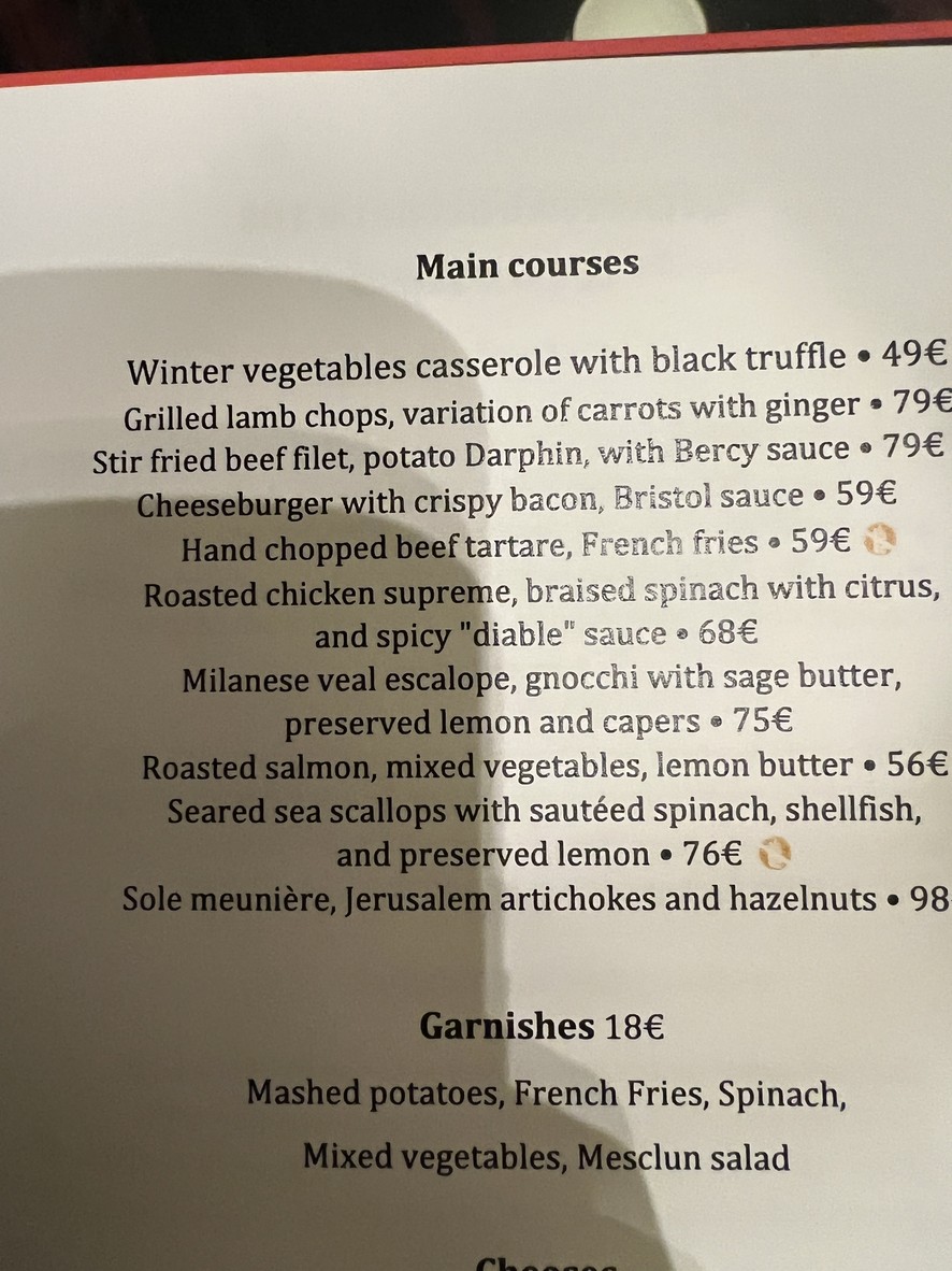 Café Antonia menu 2