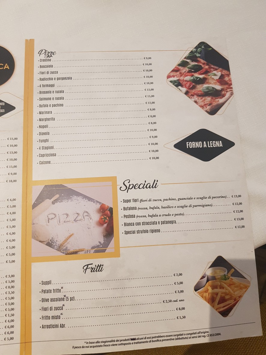 Ristorante Sa Tanca menu 2
