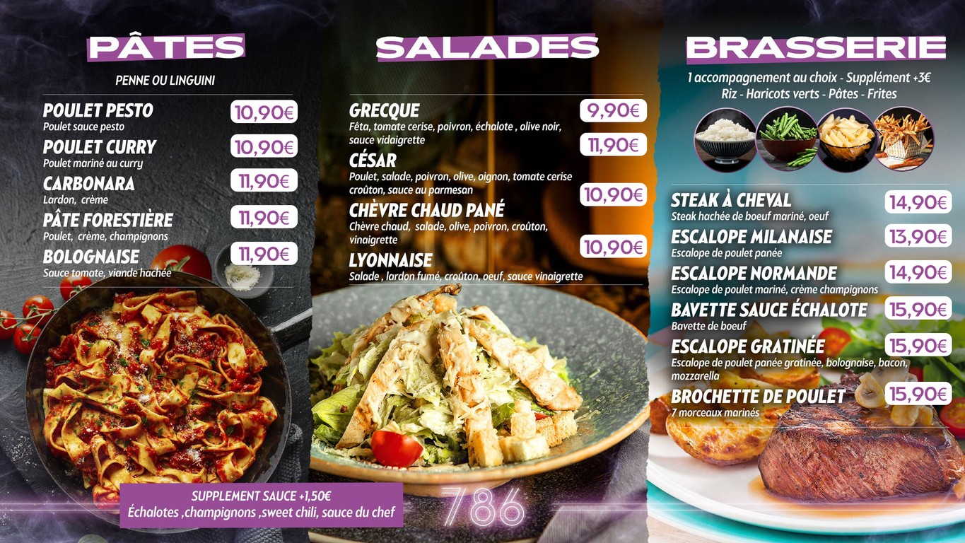 786 - Champigny-sur-Marne I 啤酒屋 & 汉堡 menu 1