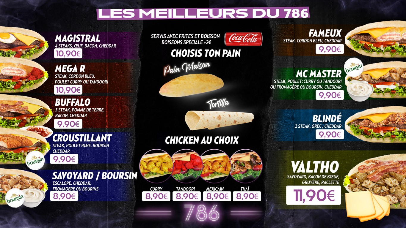 786 - Champigny-sur-Marne I 啤酒屋 & 汉堡 menu 3