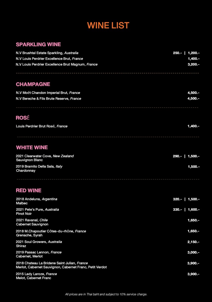 ساموزيه بانكوك menu 2
