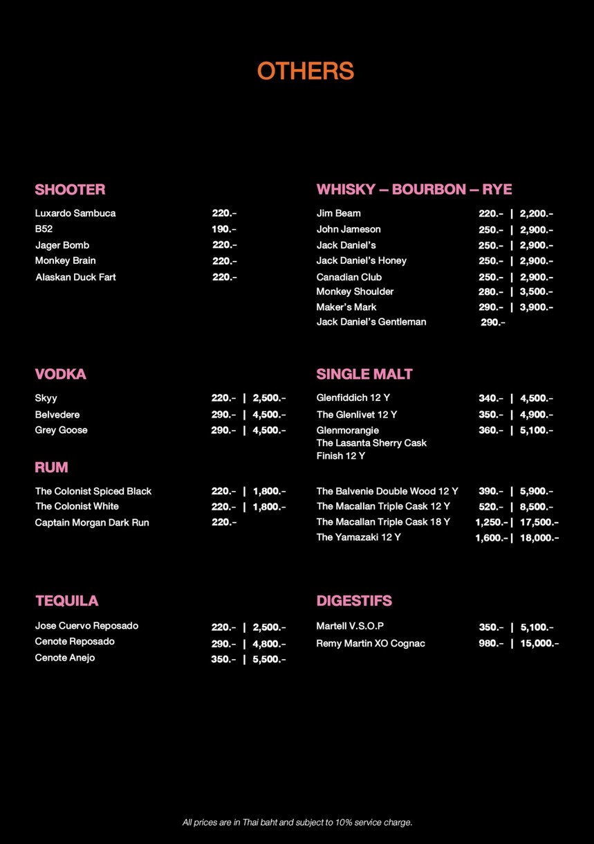 ساموزيه بانكوك menu 3