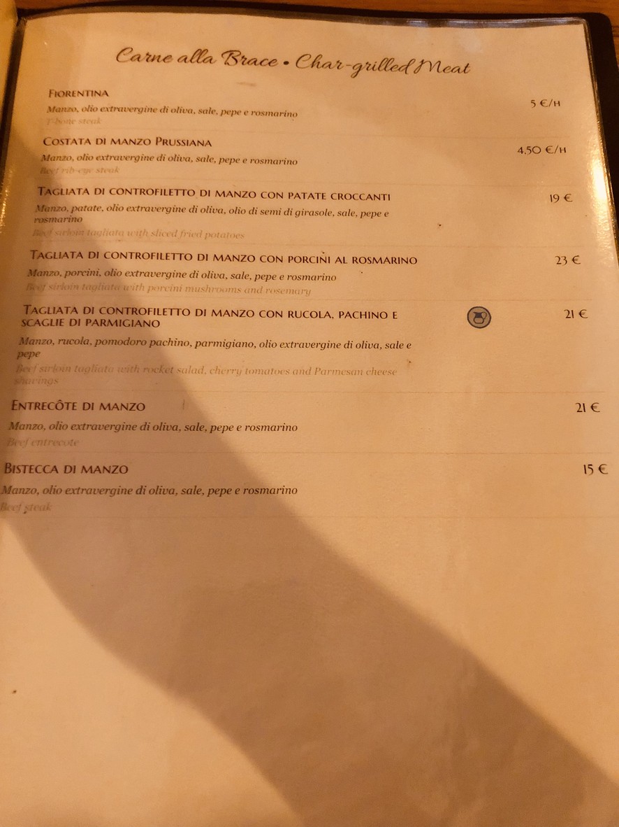 Grani Di Sale - Ristorante Pizzeria menu 2