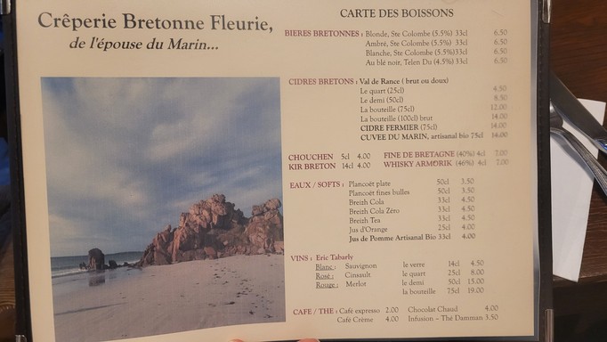 Crêperie bretonne, fleurie... de l'épouse du marin