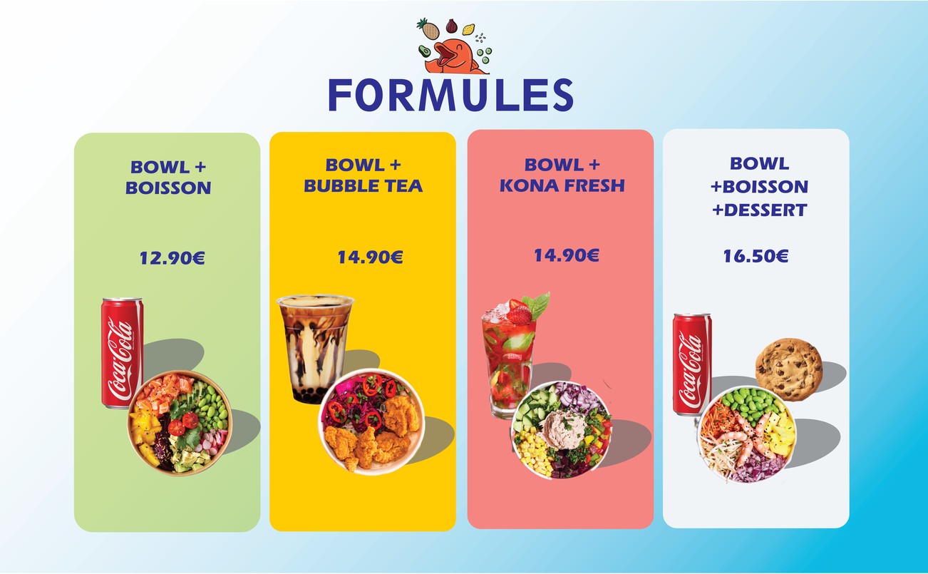 KONAPOKE - Salad Bowls & Fresh drink menu 2