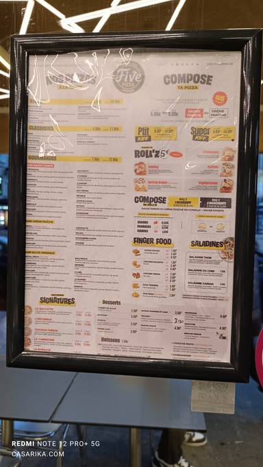 Five Pizza Original - Boulogne - Billancourt