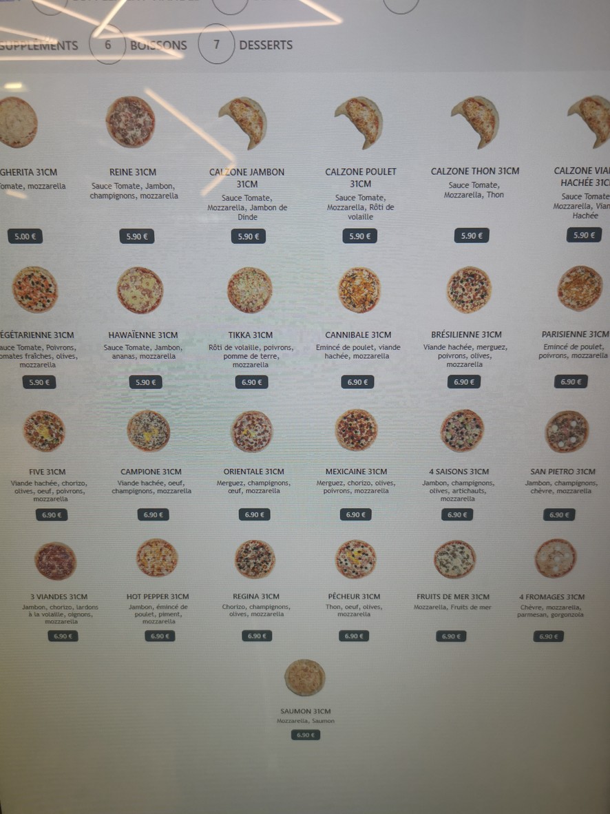 Five Pizza Original - Boulogne - Billancourt menu 4