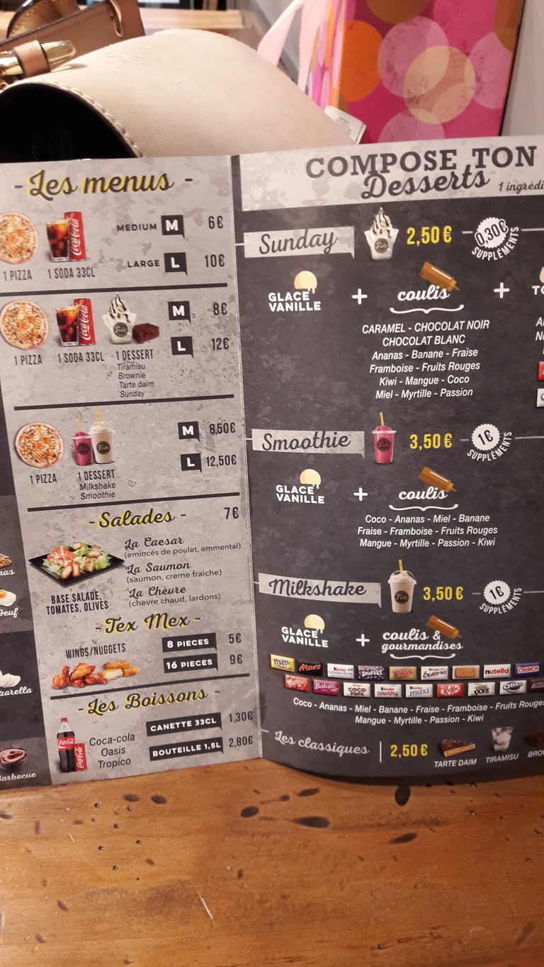 Five Pizza Original - Boulogne - Billancourt menu 5