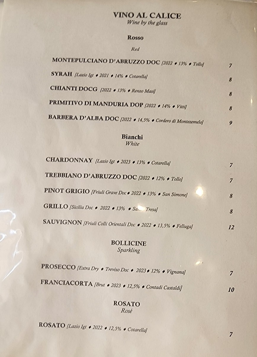 Unik Restaurant menu 7
