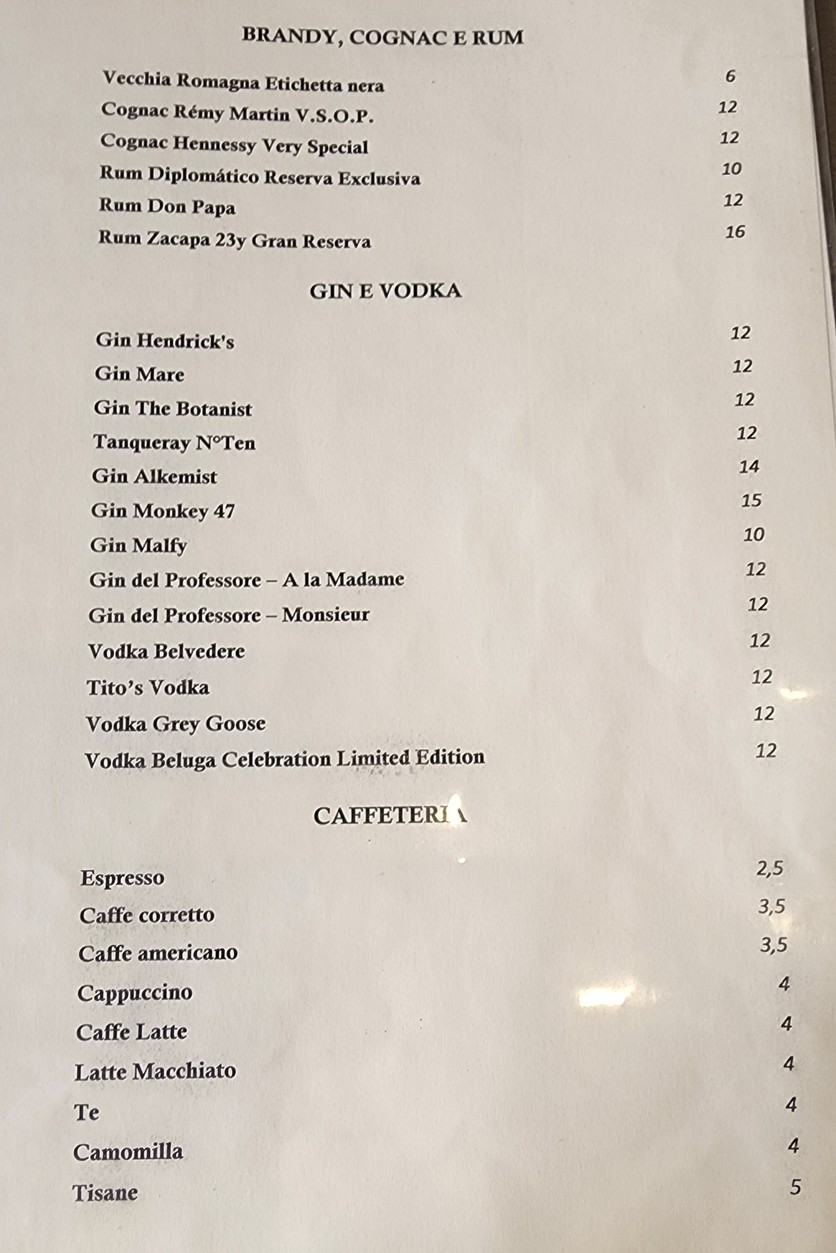 Unik Restaurant menu 8