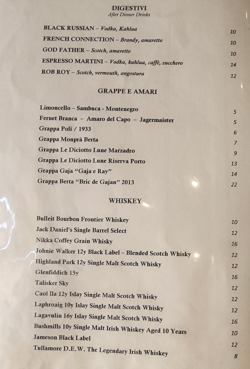 Unik Restaurant menu 9