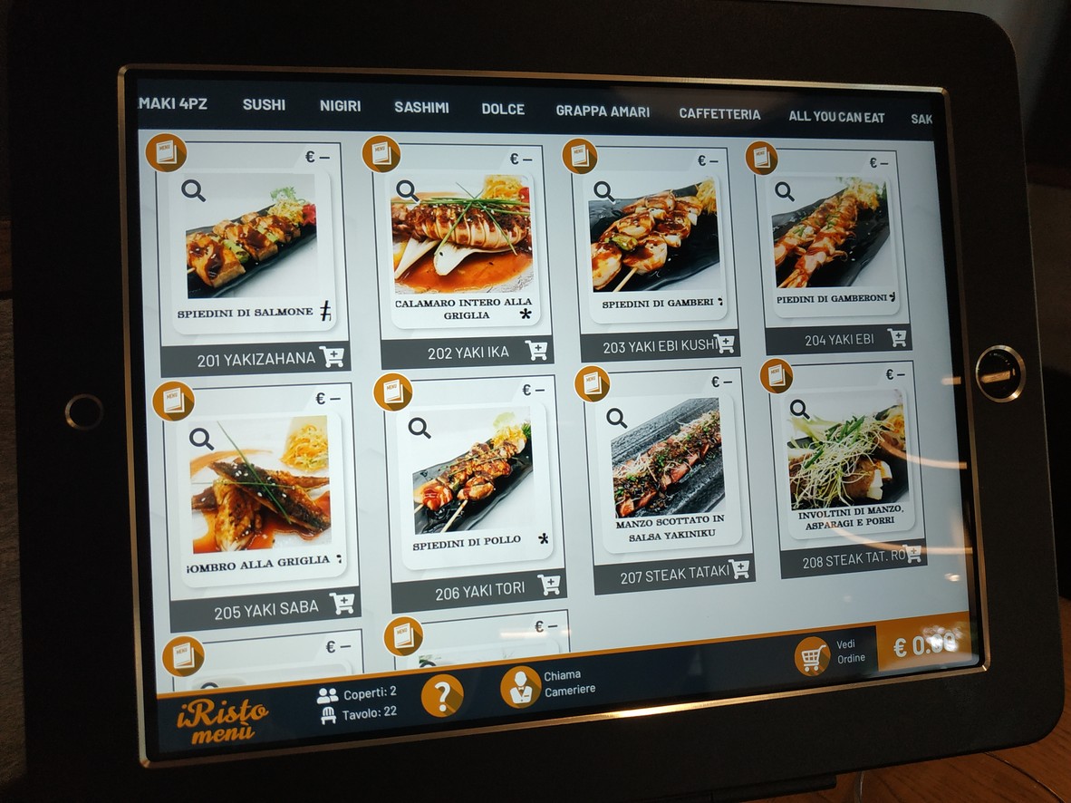 Jiro Sushi menu 1