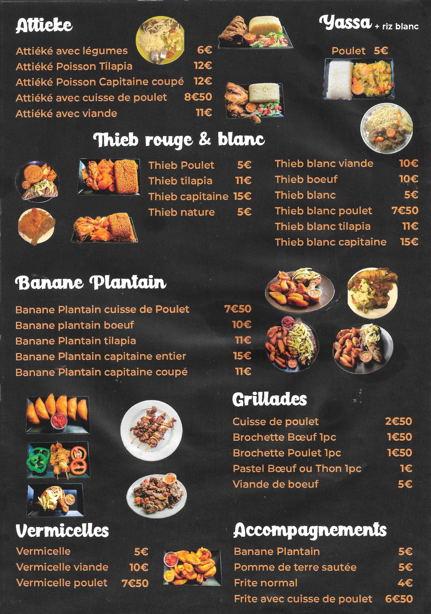 Lawale Simbo menu 1