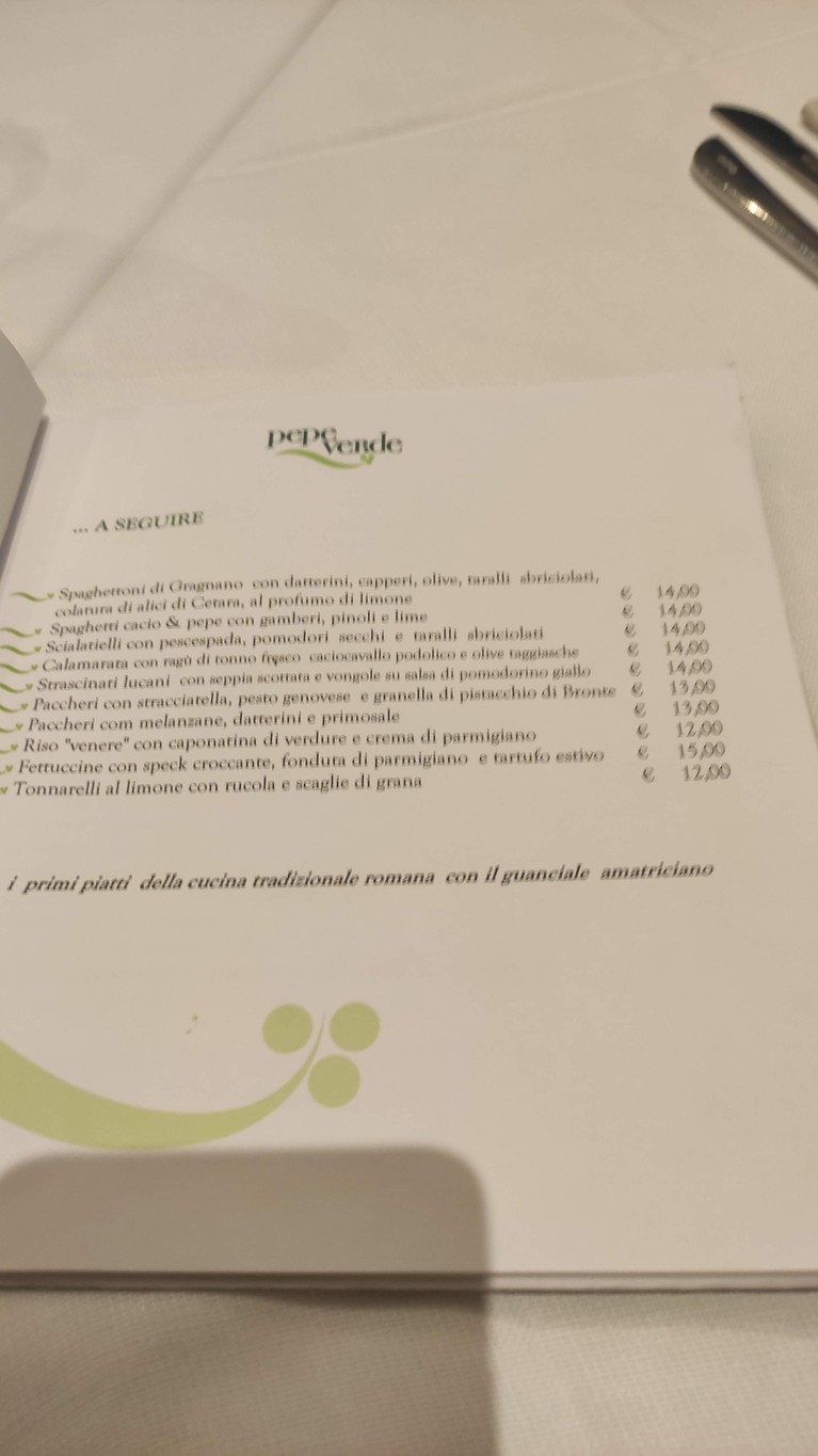 Pepe Verde menu 3