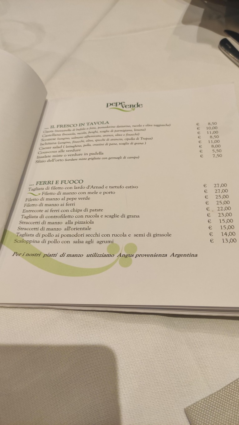 Pepe Verde menu 4