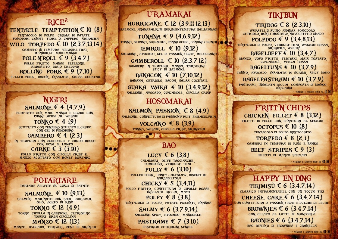 Makai Surf & Tiki Bar menu 2