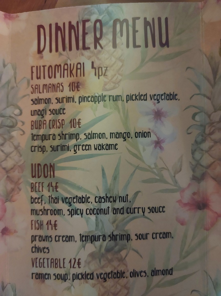 Makai Surf & Tiki Bar menu 3