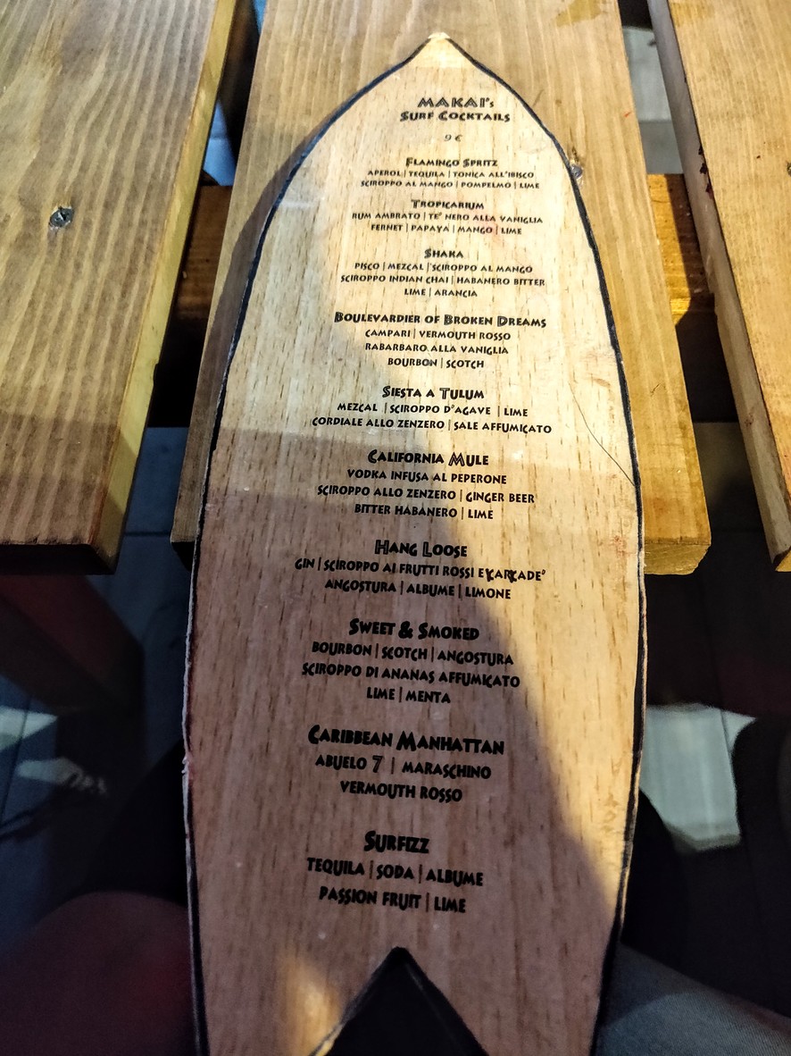 Makai Surf & Tiki Bar menu 4