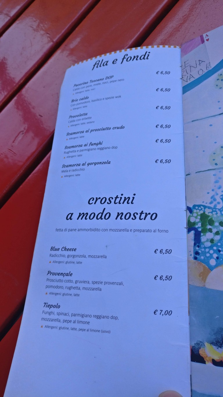 Tiepolo - Bistrot Bottiglieria (Via G Battista Tiepolo) menu 4