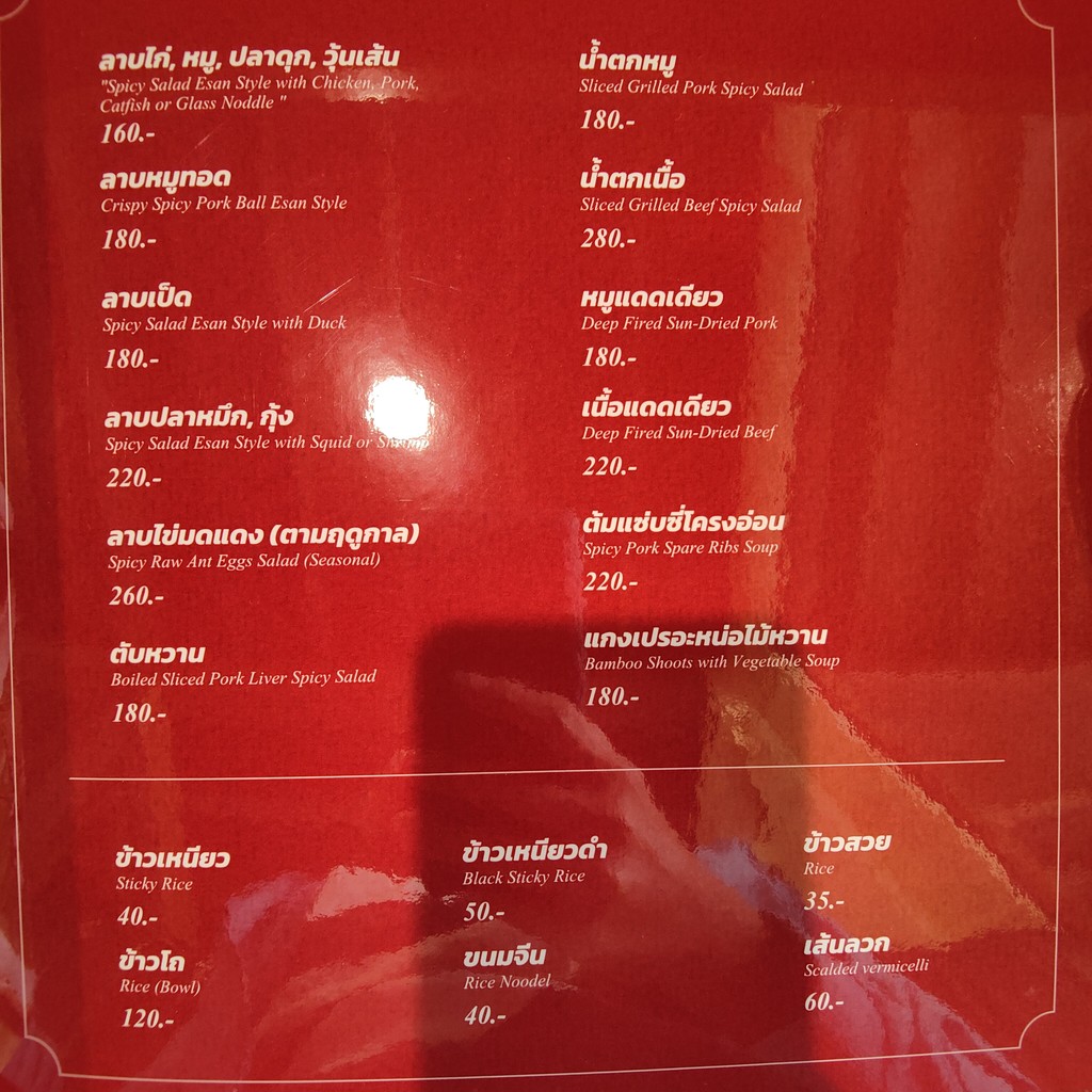 ร้านอาหารไก่ย่างเสือใหญ่(จุดจอดรถ) menu 6