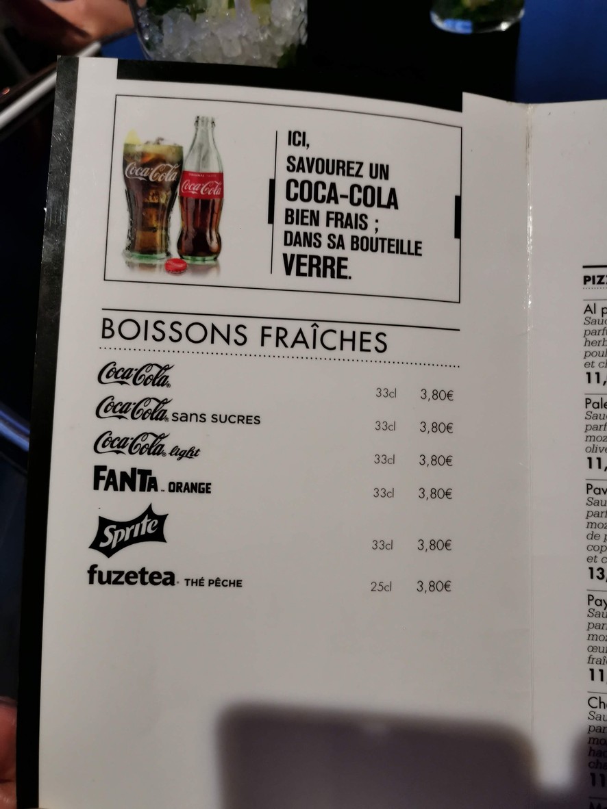 Pizzeria Monplaisir menu 2