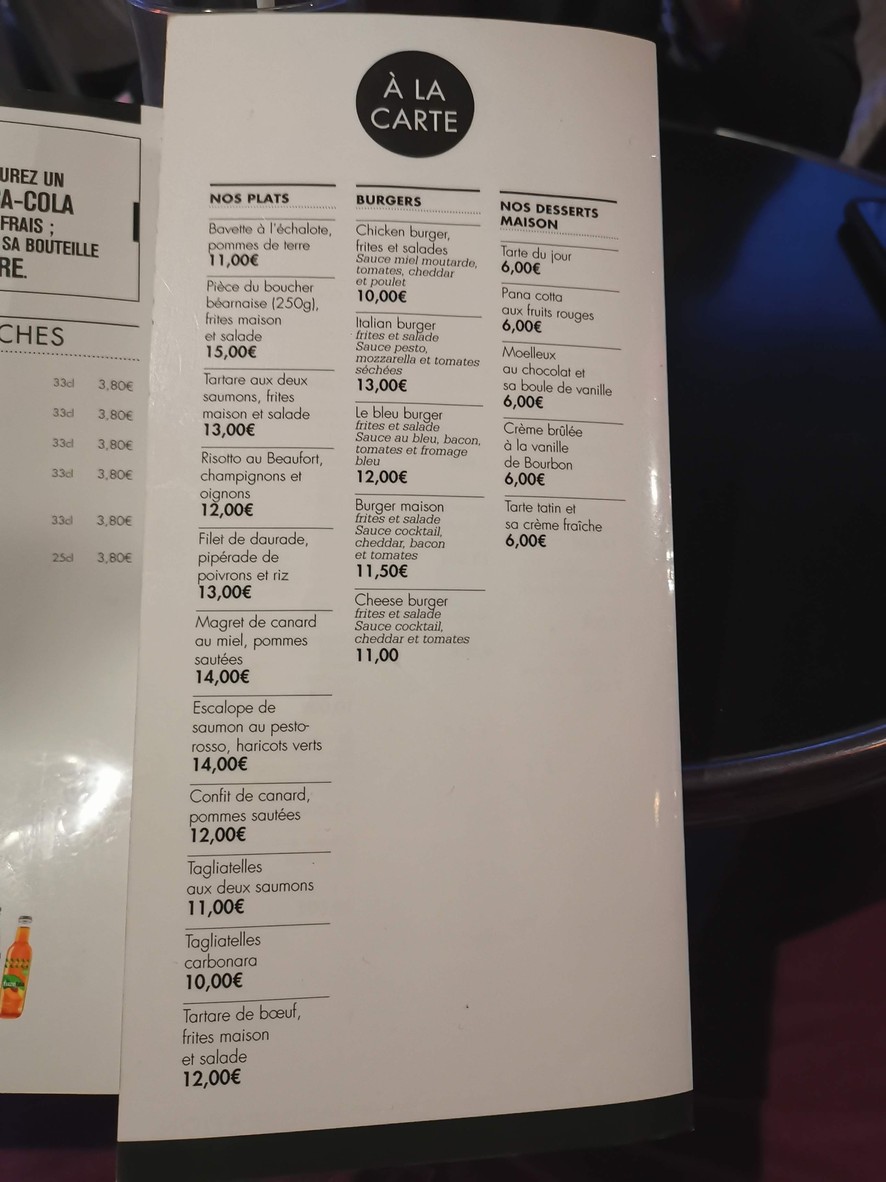 Pizzeria Monplaisir menu 4