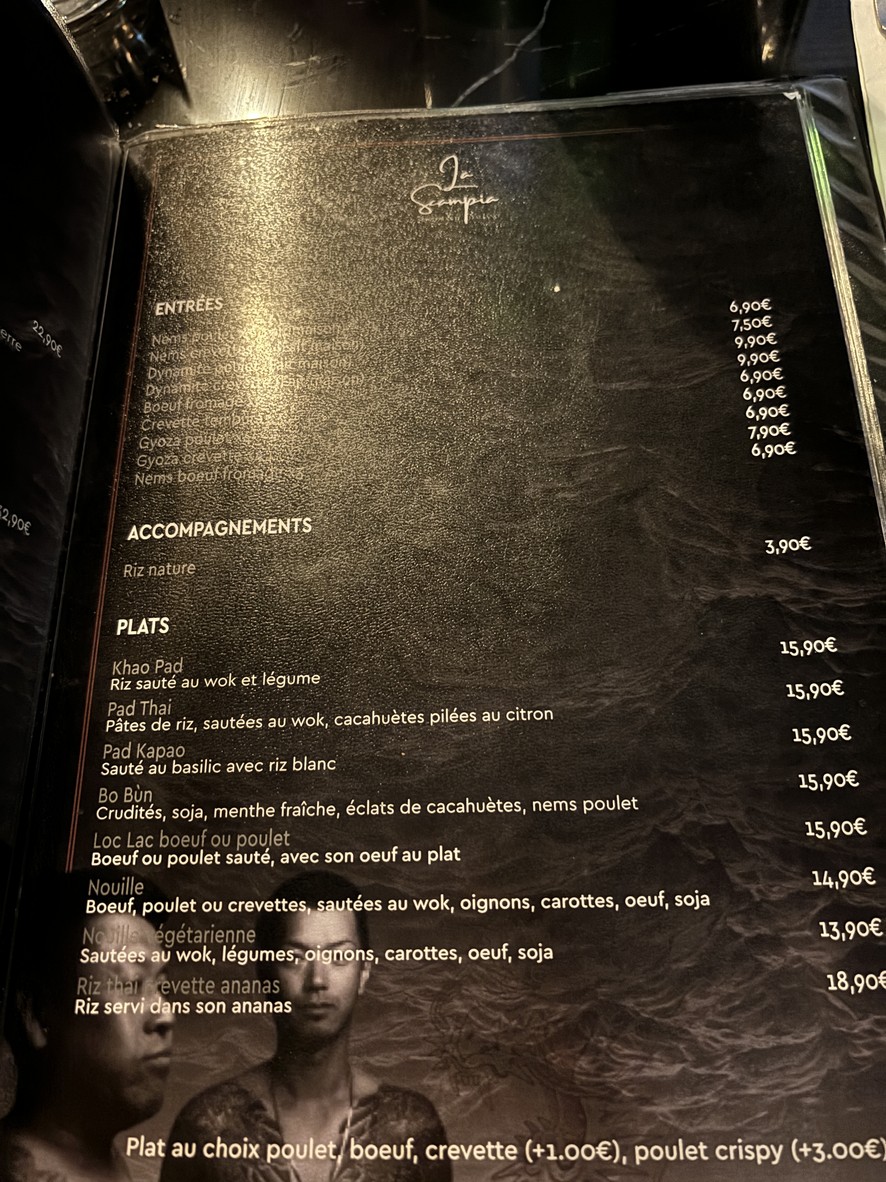 La Scampia menu 4