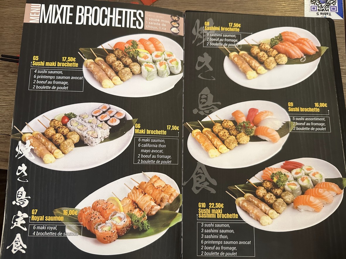 Midory Japanese Restaurant menu 3