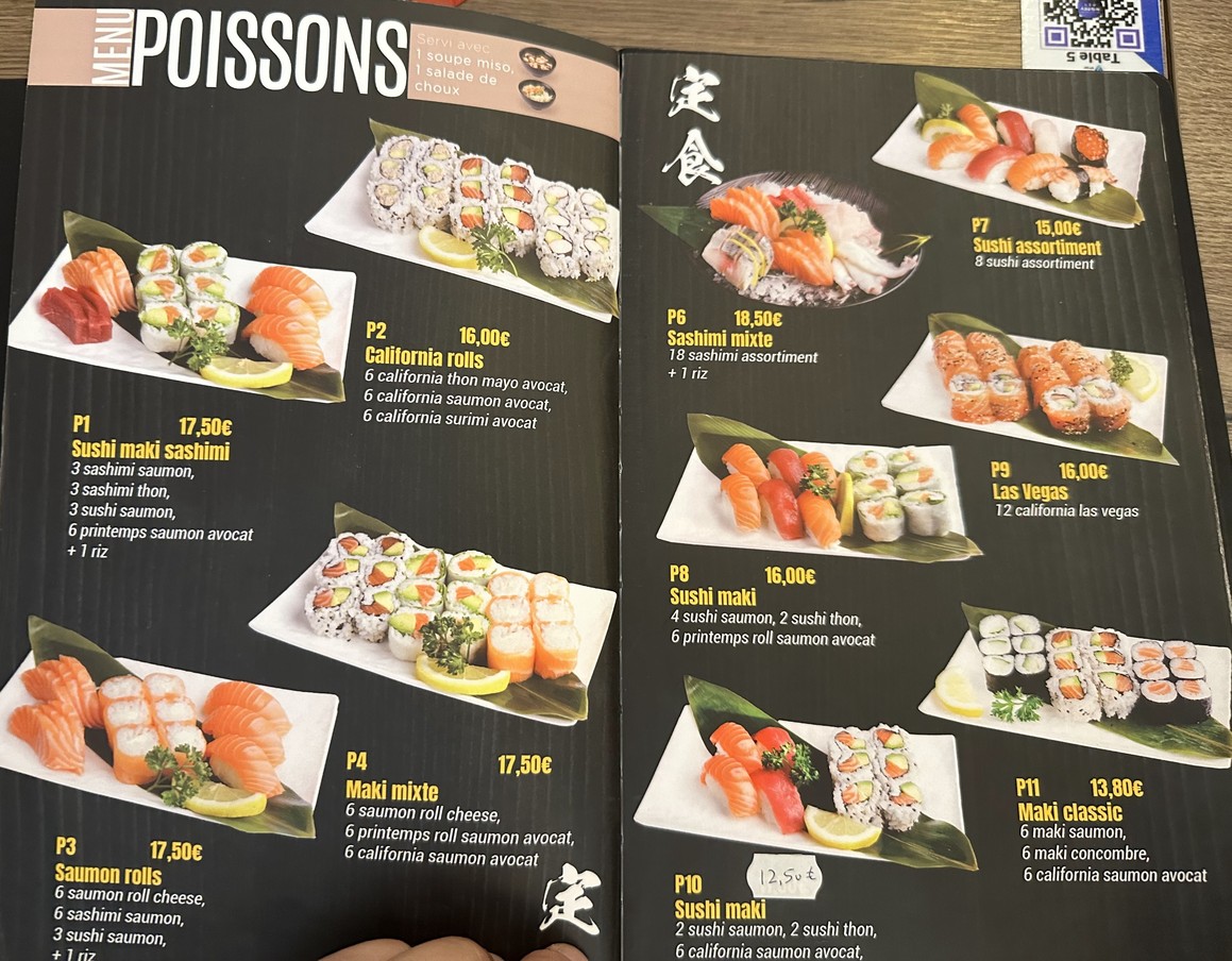 Midory Japanese Restaurant menu 4