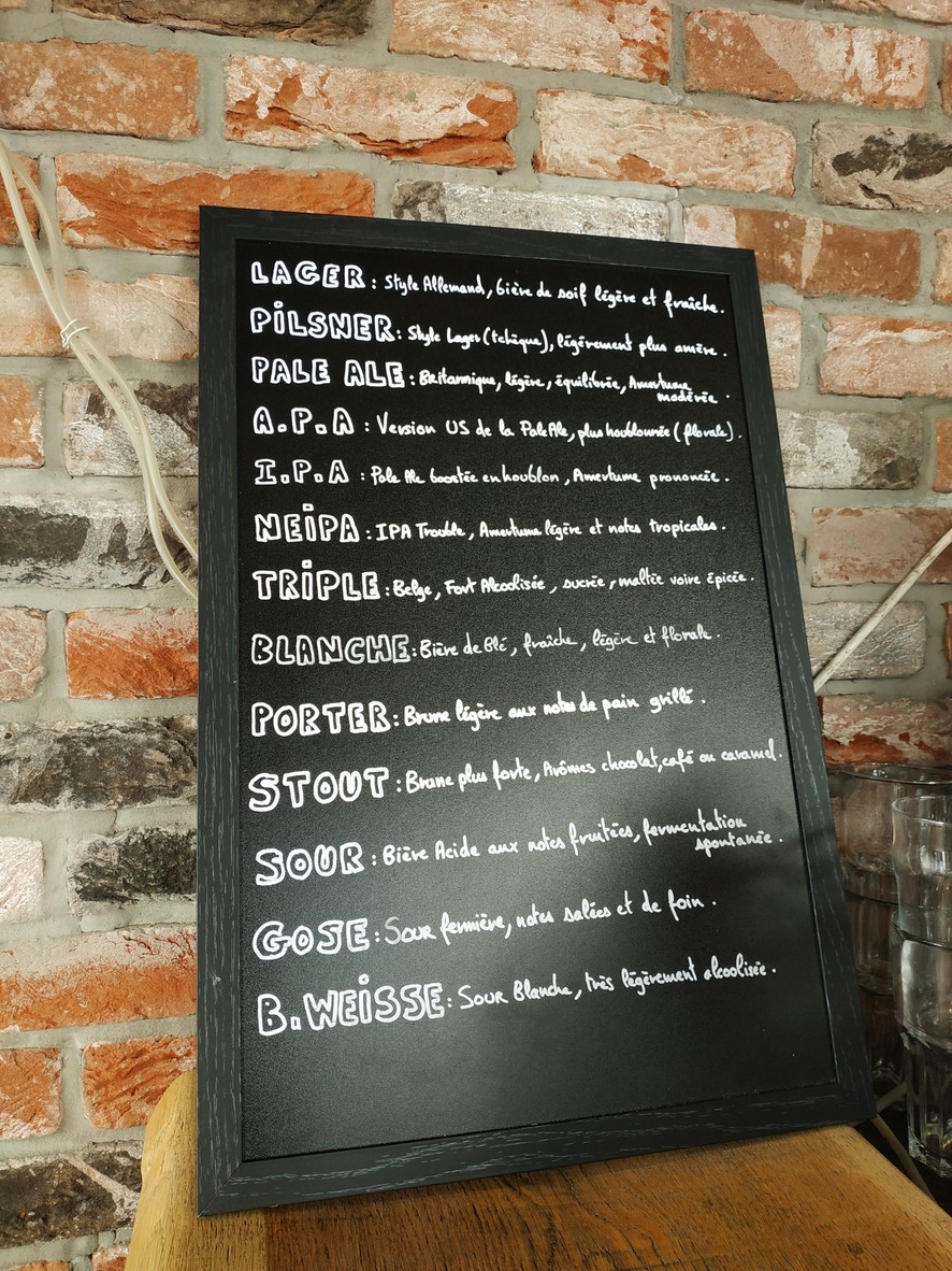 Plan B - Bar bières crafts menu 2