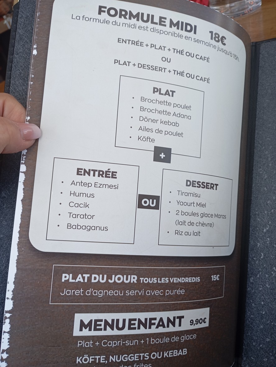 Pacha Steakhouse menu 1