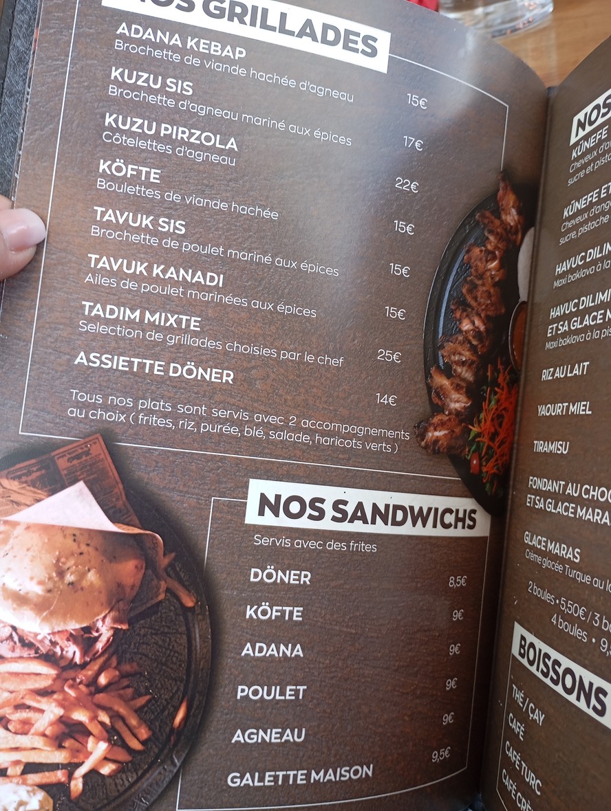 Pacha Steakhouse menu 3