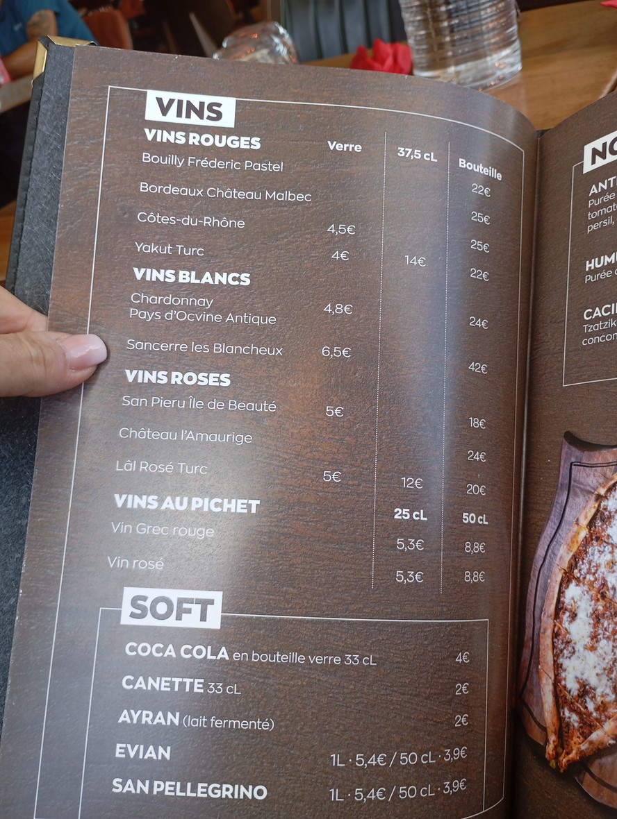 Pacha Steakhouse menu 4