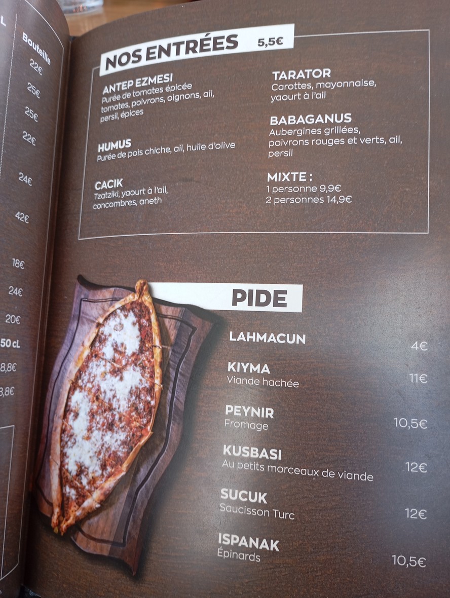Pacha Steakhouse menu 5