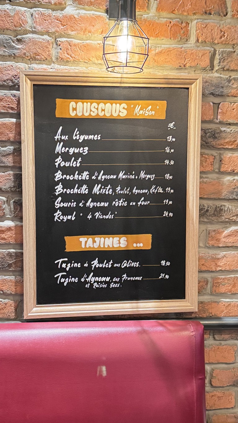 Restaurant La Mere Michele Café menu 1