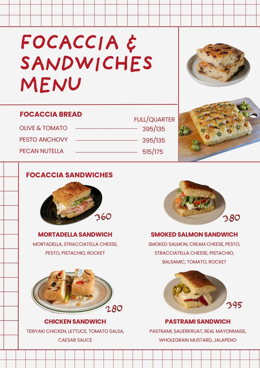 Ciao Tutti menu 2