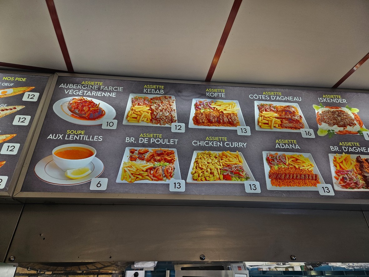 Restaurant Firat menu 2