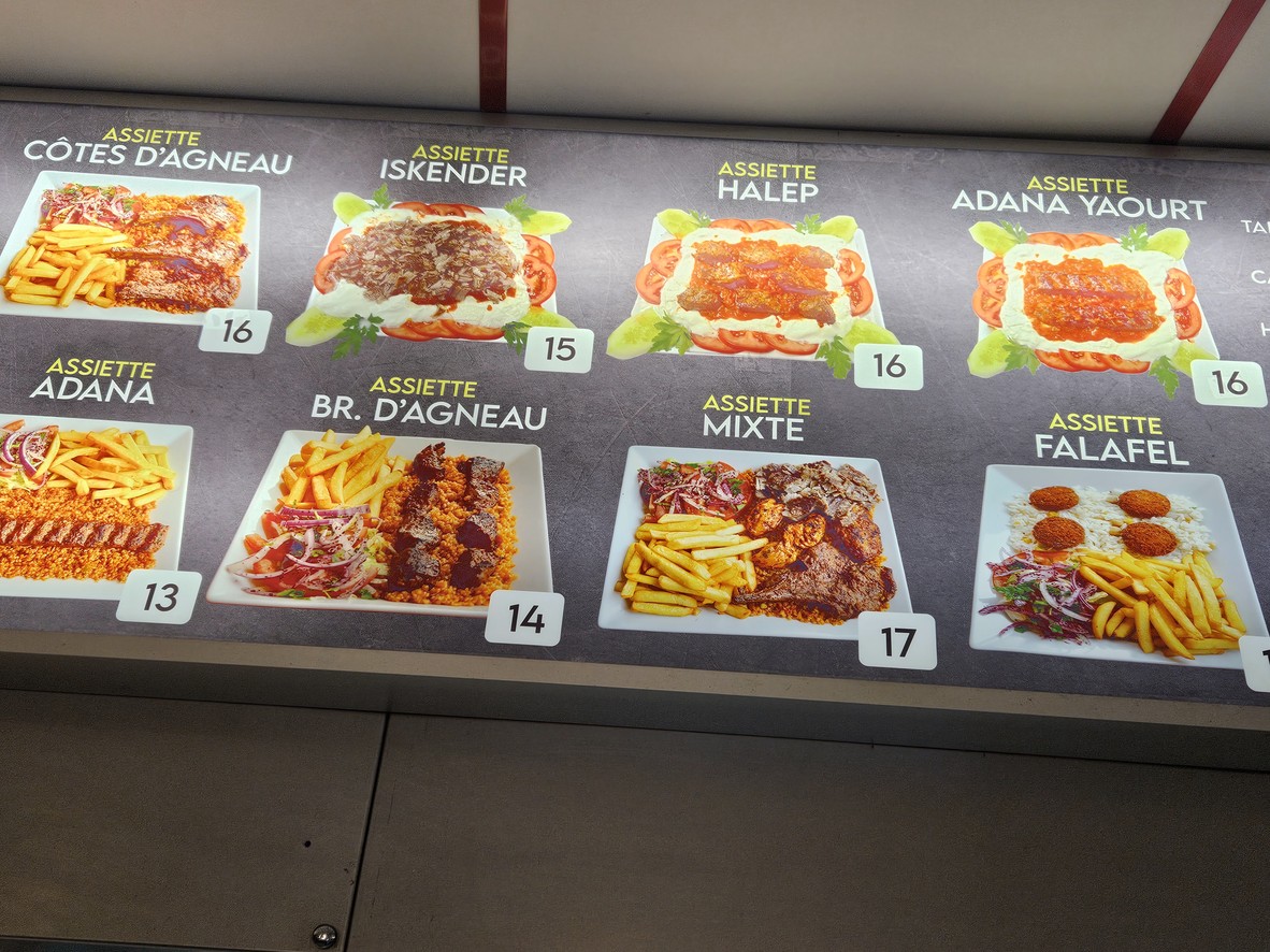 Restaurant Firat menu 3