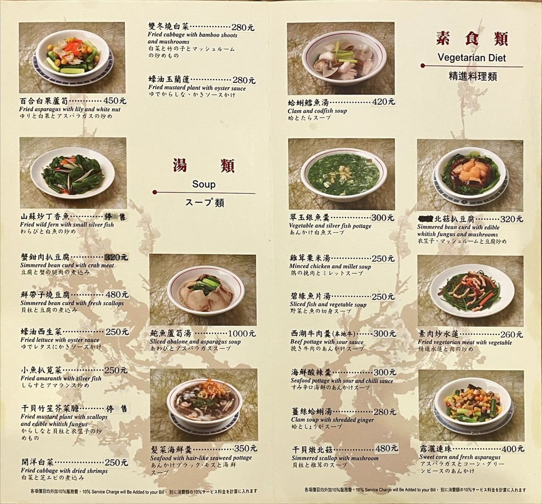 Mei Hua Ting - Brothers Hotel menu 4