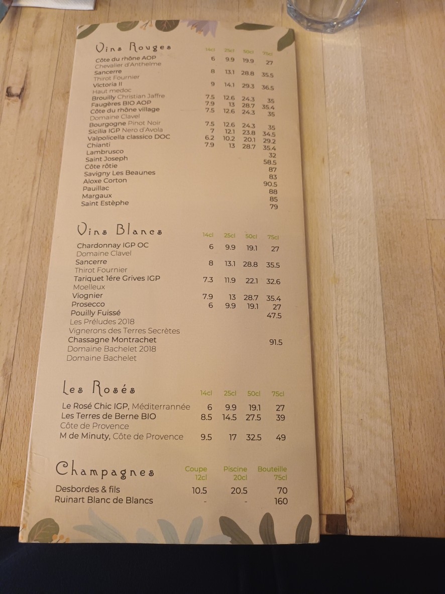 Café Victoria menu 6