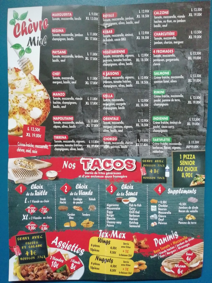 Naan style (by Stella) menu 3