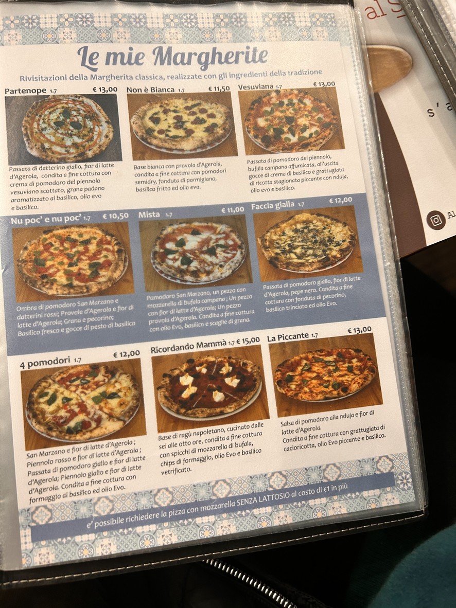Al Solito Porzio Roma menu 3