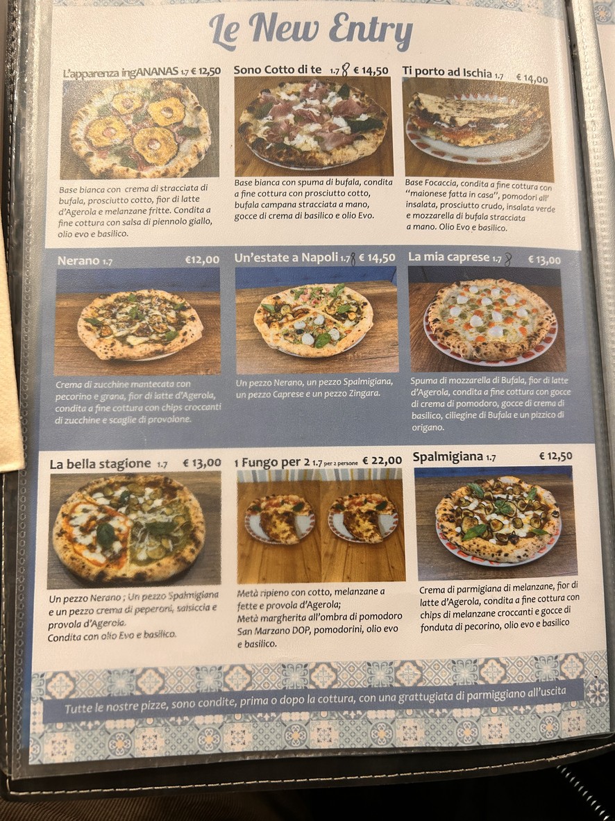 Al Solito Porzio Roma menu 6