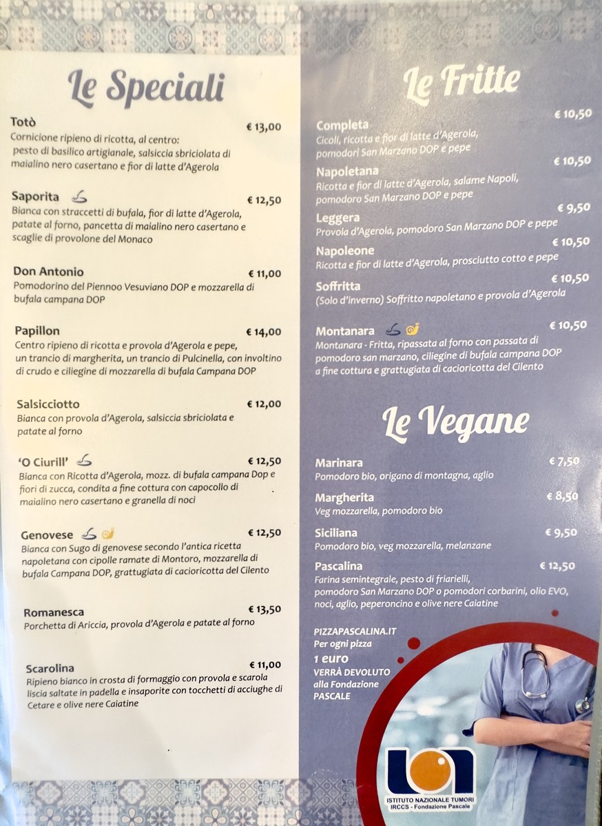 Al Solito Porzio Roma menu 7