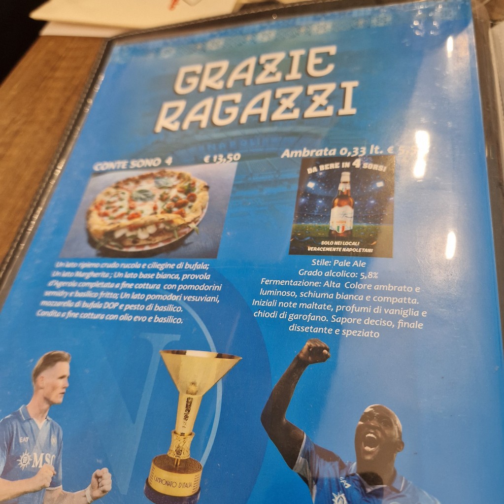 Al Solito Porzio Roma menu 8
