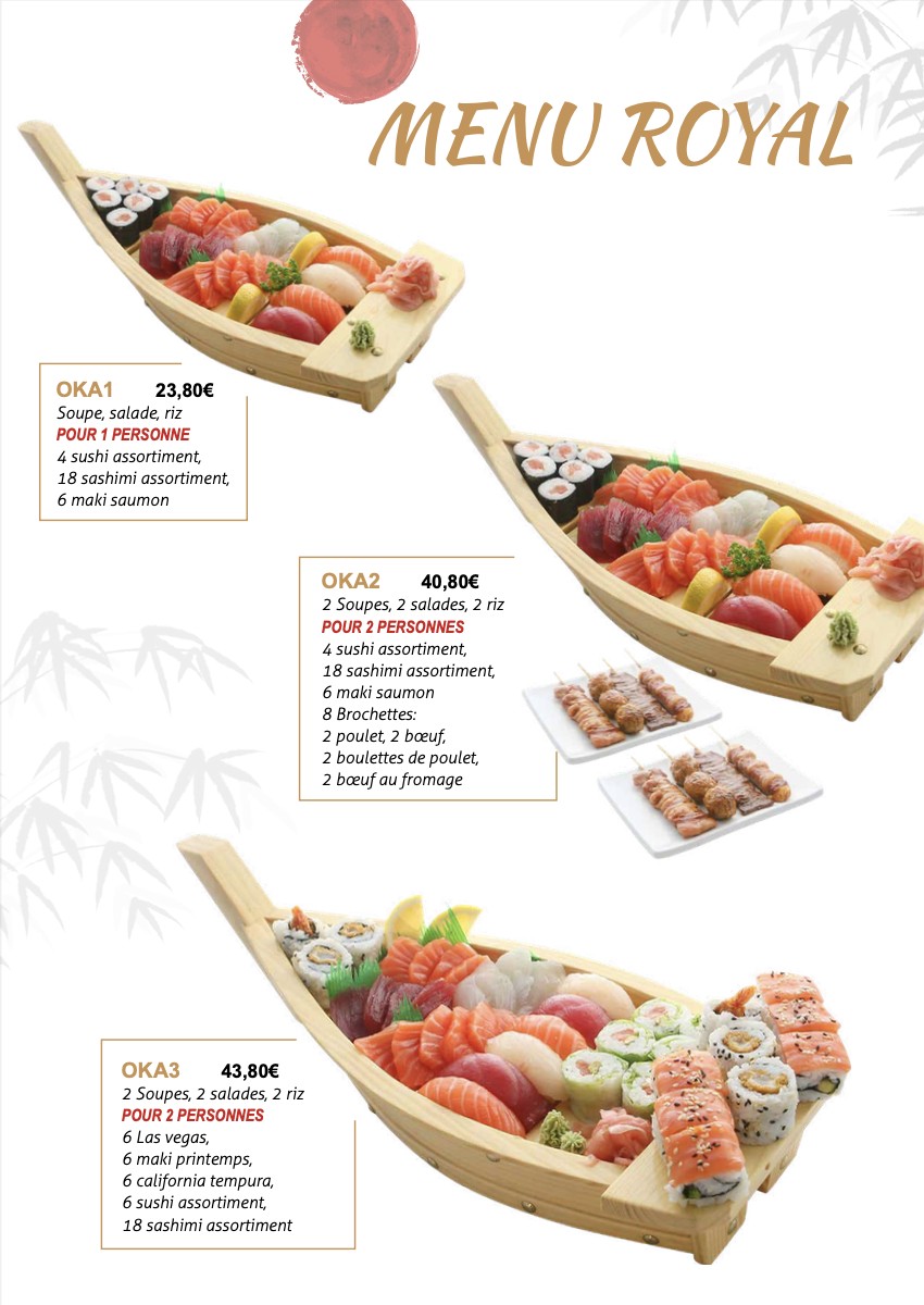 Yoshikawa menu 1