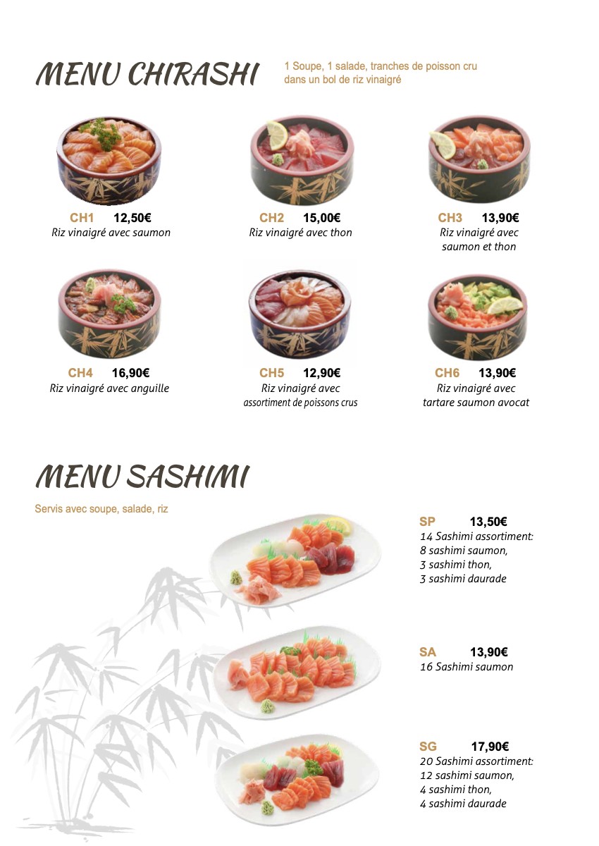 Yoshikawa menu 2